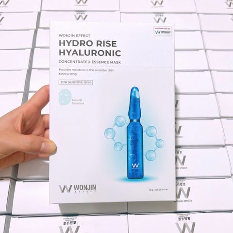 Mặt Nạ WONJIN Hydro Rise Hyaluronic 30g - Cấp Ẩm Chuyên Sâu Cho Da Khô, Tinh Chất Collagen, Giữ Ẩm 24h, Phù Hợp Tất Cả Loại Da