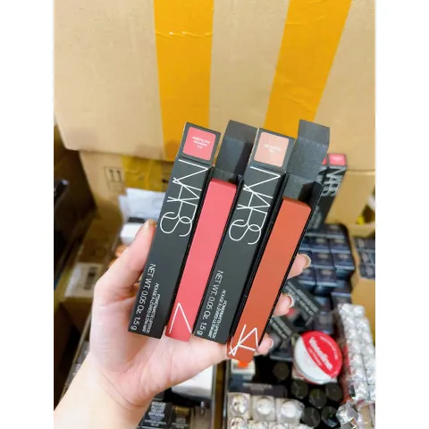 Son Nars Powermatte Lipstick 1.5g Màu 101 No Angel - Cam Gạch Lì Sang Trọng, Bền Màu, Dưỡng Ẩm Cho Môi Tự Nhiên