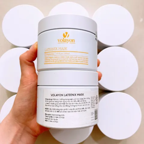 Mặt nạ ủ trắng da Volayon Lateenix Mask Hàn Quốc