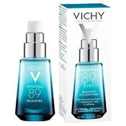 Kem Dưỡng Ẩm Vichy 15ml - Giảm Quầng Thâm và Bọng Mắt, Cấp Ẩm 24h Cho Da Mịn Màng, Tươi Trẻ, Hiệu Quả Sau 28 Ngày Sử Dụng