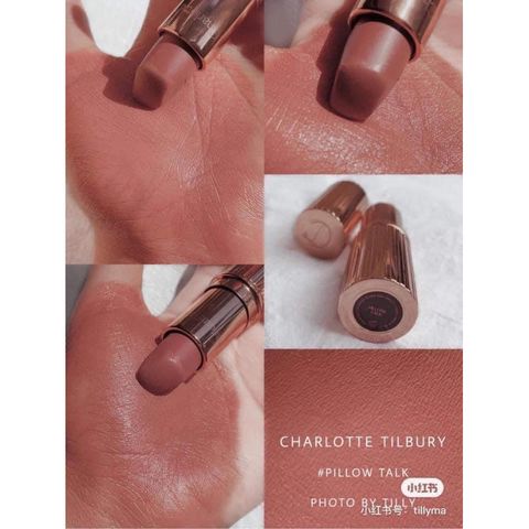 Son Charlotte Tilbury Matte Revolution Mini - Màu Pillow Talk 1.1gr, Lì nhưng Không Khô, Độ Bền Cao, Giữ Môi Mịn Màng, Làn Môi Đầy Đặn