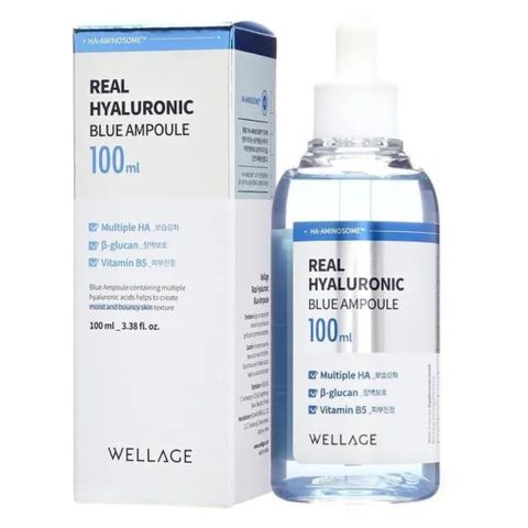 Serum Wellage Real Hyaluronic Blue Ampoule 100 75ml