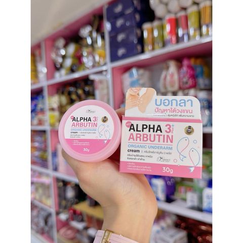 Kem Dưỡng Trắng Da Nách Alpha Arbutin 30g - Chăm Sóc Vùng Da Dưới Cánh Tay, Xóa Nách Đen, Khử Mùi Hiệu Quả