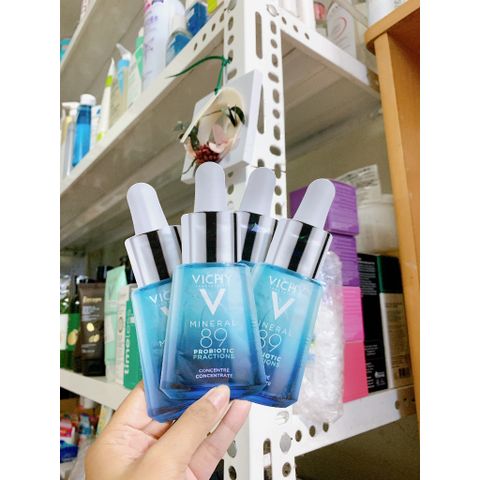 Serum Vichy Mineral 89 Probiotic Fractions - Tái Tạo Da Cấp Nước Cho Da Nhạy Cảm, 1.5ml