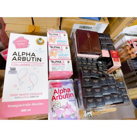 Sữa Dưỡng Thể Alpha Arbutin 3 Plus Collagen 500ml - Dưỡng Trắng Da, Tăng Độ Đàn Hồi Và Cấp Ẩm Sâu, Venus White Thái Lan