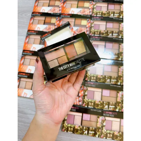 Bảng Phấn Mắt Maybelline 6 Ô The City Mini Palette 6.1g 265522