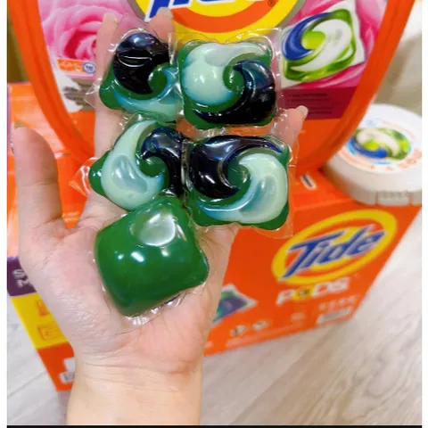 Viên Giặt Xả Tide Pods 3 Trong 1 Hương Spring Meadow - Dễ Sử Dụng, Làm Sạch Vượt Trội, 39 Viên, Sản Phẩm Của Mỹ - 8 Viên