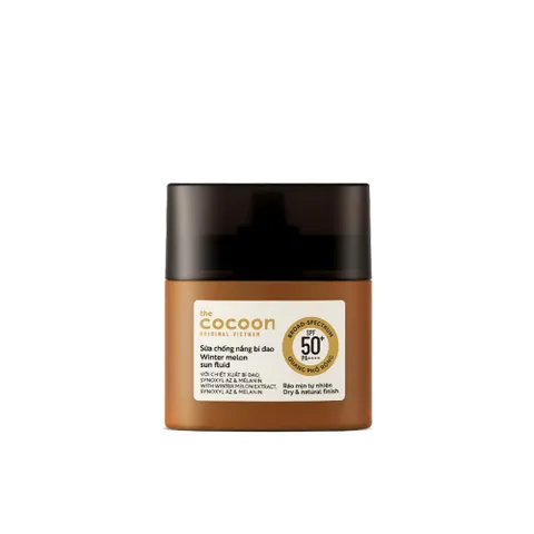 Sữa Chống Nắng Cocoon Bí Đao SPF50+ Dạng Sữa Thấm Nhanh, Bảo Vệ Da Trước Tia UV Cho Mọi Loại Da 50ml