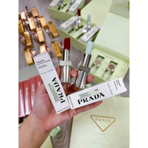 Son Thỏi Prada Monochrome Soft Matte 3.8g B103 Auburn - Lì Mịn, Sang Trọng, Bám Màu Lâu, Phù Hợp Mọi Tông Da