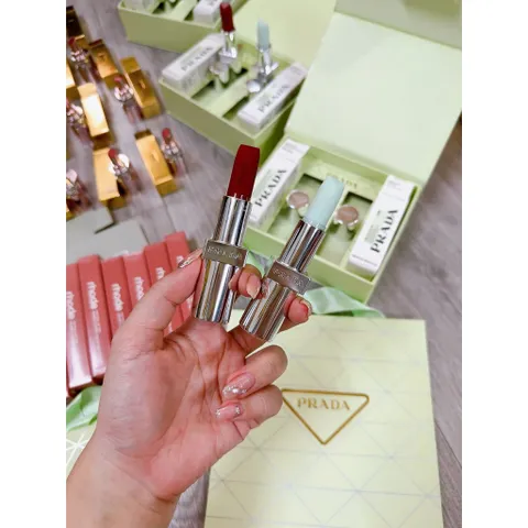 Son Thỏi Prada Monochrome Soft Matte 3.8g B103 Auburn - Lì Mịn, Sang Trọng, Bám Màu Lâu, Phù Hợp Mọi Tông Da