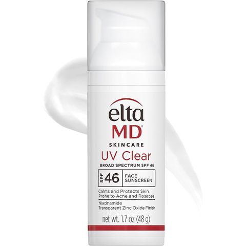 Kem Chống Nắng Elta MD UV Clear SPF 46 48gr - Dưỡng Da Chống Nắng, Không Nhờn, Phù Hợp Da Dầu và Da Mụn, An Toàn UVA/UVB