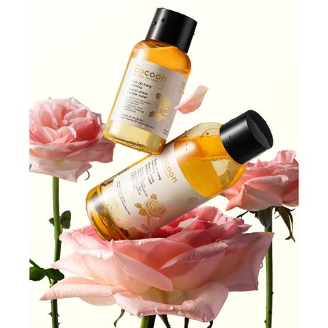 Nước Tẩy Trang Cocoon Hoa Hồng 140ml - Dịu Mát Làm Sạch Trang Điểm, Cấp Ẩm và Làm Mềm Da, Phù Hợp Mọi Loại Da