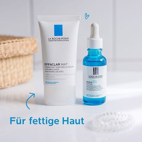 Kem Dưỡng Kiềm Dầu La Roche-Posay Effaclar Mat 40ml - Giúp Kiểm Soát Nhờn, Thu Nhỏ Lỗ Chân Lông Cho Da Mịn Màng, Không Dầu