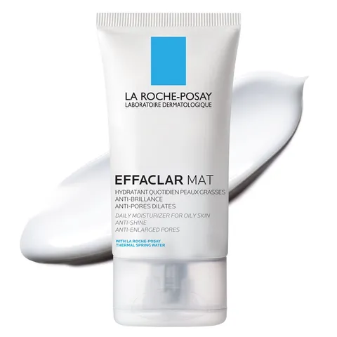 Kem Dưỡng Kiềm Dầu La Roche-Posay Effaclar Mat 40ml - Giúp Kiểm Soát Nhờn, Thu Nhỏ Lỗ Chân Lông Cho Da Mịn Màng, Không Dầu