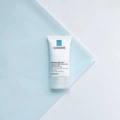 Kem Dưỡng Kiềm Dầu La Roche-Posay Effaclar Mat 40ml - Giúp Kiểm Soát Nhờn, Thu Nhỏ Lỗ Chân Lông Cho Da Mịn Màng, Không Dầu