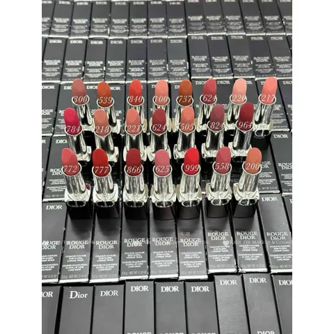Son Thỏi Dior Rouge Couture Colour 2024 - Son Lì Mịn Mượt, Chăm Sóc Môi, Nắp Nam Châm, Bảng Màu Đỉnh Cao 3.5g