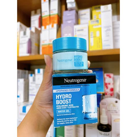 Kem Dưỡng Cấp Ẩm Neutrogena Hydro Boost 50G - Gel Dưỡng Ẩm Hyaluronic Acid Cho Da Mịn Mượt, Không Nhờn Rít