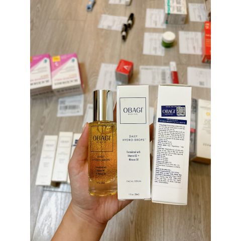 Tinh Chất Cấp Nước Dưỡng Ẩm Phục Hồi Da Obagi Daily Hydro-Drops 30ml - Serum Dưỡng Da Chống Lão Hóa, Cấp Ẩm Tức Thì, An Toàn Cho Da