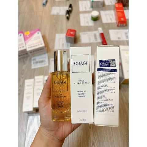 Tinh Chất Cấp Nước Dưỡng Ẩm Phục Hồi Da Obagi Daily Hydro-Drops 30ml - Serum Dưỡng Da Chống Lão Hóa, Cấp Ẩm Tức Thì, An Toàn Cho Da