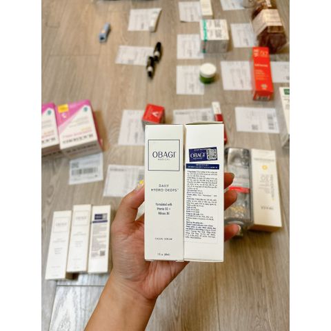 Tinh Chất Cấp Nước Dưỡng Ẩm Phục Hồi Da Obagi Daily Hydro-Drops 30ml - Serum Dưỡng Da Chống Lão Hóa, Cấp Ẩm Tức Thì, An Toàn Cho Da
