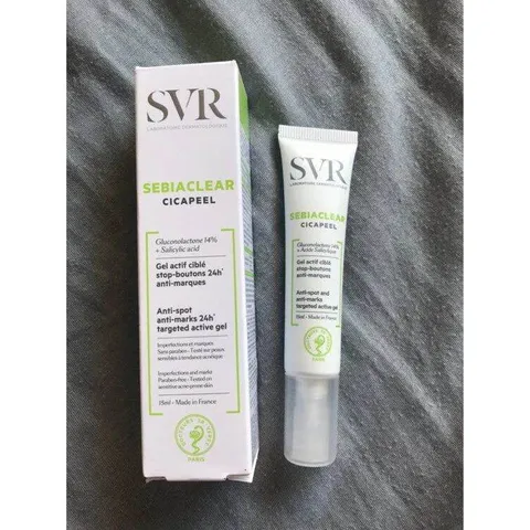 Gel Chấm Mụn SVR Sebiaclear Cicapeel 15ml - Giải Pháp Giảm Mụn Cho Da Nhạy Cảm, Làm Khô Mụn Hiệu Quả, Không Dầu