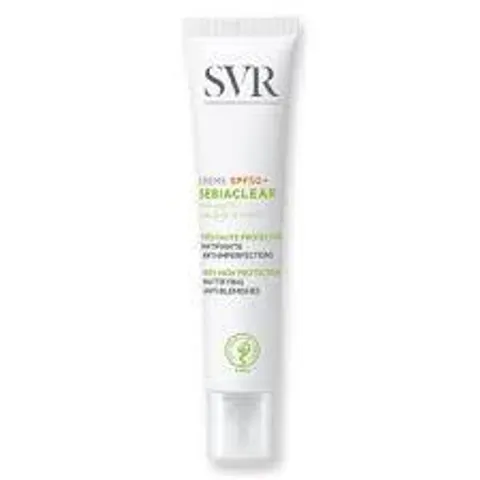 Kem Chống Nắng SVR Sebiaclear SPF50+ Cho Da Dầu & Hỗn Hợp - Bảo Vệ Da Nhạy Cảm Khỏi Tia UV, Giảm Viêm, Làm Dịu Da 40ml