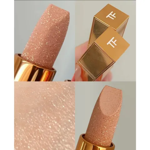 Son Dưỡng Tom Ford Soleil De Feu Spark 3g Màu 01 Sunlight - Hồng Cam Nude Sang Trọng, Mềm Mịn với Vàng 24K Ẩn - Lựa Chọn Đẳng Cấp Cho Phái Đẹp