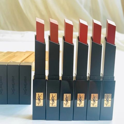 Son YSL Slim Velvet Radical Matte Lipstick - Son Lì Tông Hồng Đất - Độ Bám Màu Đến 8 Giờ - Phụ Kiện Làm Đẹp Xuất Sắc