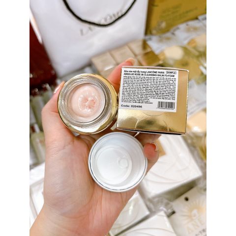 Sữa Rửa Mặt Tẩy Trang Lancome Paris Absolue Rose 80 - Cleansing Balm To Foam 20ml - Làm Sạch Sâu, Dưỡng Ẩm Da, Đẹp Rạng Ngời
