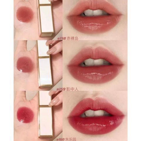 Son Tom Ford Ultra Shine Lip Color 159 Solaire - Son Bóng Mượt Đất Hồng, Dưỡng Ẩm Lâu Trôi, Phong Cách Thời Thượng, Fullbox