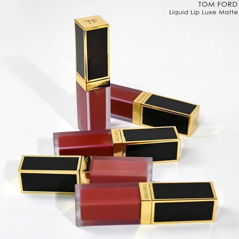 Son Kem Tom Ford Liquid Lip Luxe Matte 131 Burnt Peach - Son Môi Lì Sang Trọng Màu Cam Đất Phù Hợp Với Mọi Tông Da