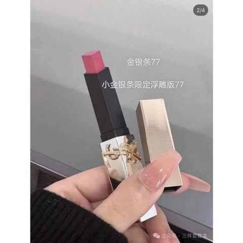 Son Thỏi YSL Rouge Pur Couture The Slim Collector 2024 Màu 77 Love Beyond Match - Son Lì Cao Cấp, Sang Trọng, Màu Đỏ Hồng Quyến Rũ