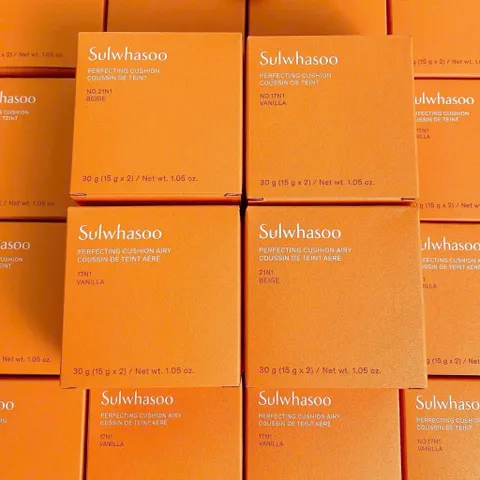 Phấn Nước Sulwhasoo Perfecting Cushion EX - Che Phủ Hoàn Hảo, Mỏng Nhẹ và Lâu Trôi, Trang Điểm Tự Nhiên Rạng Rỡ