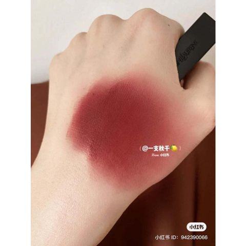Son YSL The Slim Velvet Radical 312 Unconventional Nude - Đỏ Đất Lì Mềm Mịn, Bảo Vệ SPF 15, Giữ Màu Tốt, Son Môi Hot Trend