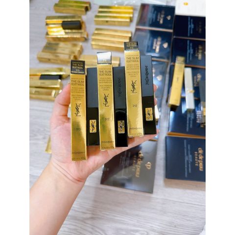 Son YSL The Slim Velvet Radical 312 Unconventional Nude - Đỏ Đất Lì Mềm Mịn, Bảo Vệ SPF 15, Giữ Màu Tốt, Son Môi Hot Trend