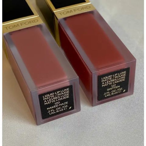 Son Kem Tom Ford Liquid Lip Luxe Matte 127 Temptress - Đỏ Hồng Rạng Rỡ, Chất Son Lì, Phù Hợp Mọi Tông Da, Phong Cách Nữ Tính