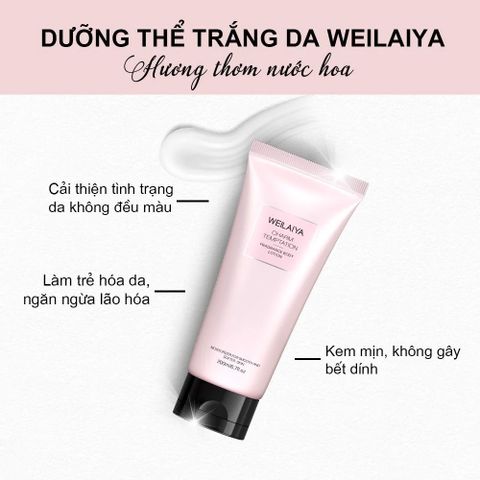 Sữa Dưỡng Thể Weilaiya Charm Temptation Frangrance Body Lotion 200ml