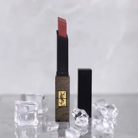 Son YSL The Slim Velvet Radical 314 Limitless Cinnabar Bản Giới Hạn – Đỏ Nâu Đất, Chất Lì Mịn, Bền Màu, SPF 15