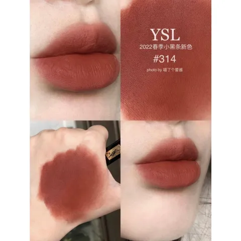 Son YSL The Slim Velvet Radical Collector 2024 Màu 314 Limitless Cinnabar - Son Lì Quyến Rũ Đỏ Nâu Sang Trọng từ Pháp