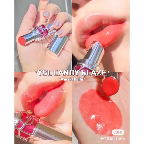 Son Dưỡng YSL Rouge Volupte Candy 3.2g - Son Có Màu Bóng Dưỡng, Lâu Trôi, Dưỡng 24h, Hương Trái Cây, Thỏi Son Hàng Ngày