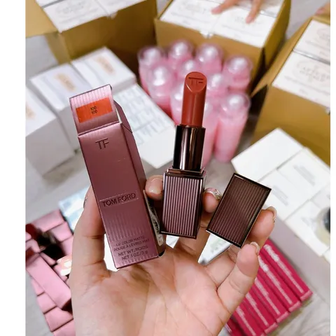 Son Tom Ford Cafe Rose Limited Edition 100 Equus - Lipstick Màu Nâu Trà Sữa Sang Trọng, Bền Màu, Chất Son Lì Mịn, Dưỡng Ẩm Môi