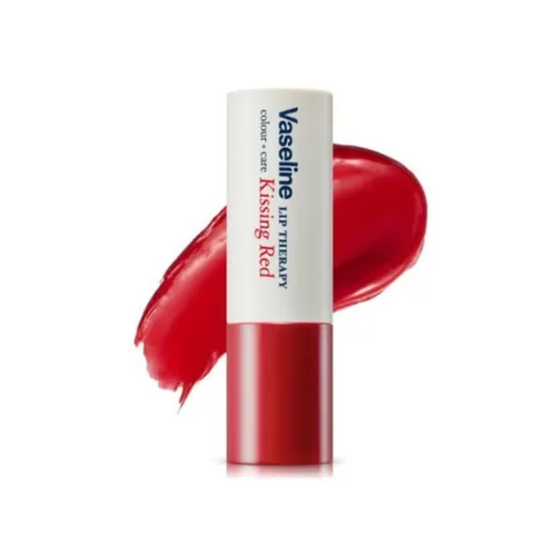 Son Dưỡng Môi Có Màu Vaseline Lip Therapy Colour Stick 4.2g Màu 01 Kissing Red - Dưỡng ẩm, Nên Mềm Mại, Phù Hợp Mọi Tông Da