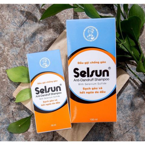 Dầu Gội Chống Gàu Selsun 100ml - Công Thức Hiệu Quả, Giảm Ngứa, An Toàn Cho Da Đầu Nhạy Cảm, Ngăn Ngừa Gàu, Chăm Sóc Tóc Mềm Mại