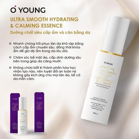 Serum Cấp Ẩm Và Cân Bằng Da O Young Ultra Smooth Hydrating 60ml