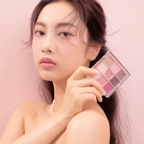 Bảng Mắt 9 Ô UNLEASHIA Cool-Tone Đặc Sắc 7.6g - Phấn Nhũ Sáng, Màu Chất Lượng Cao, Trang Điểm Nổi Bật