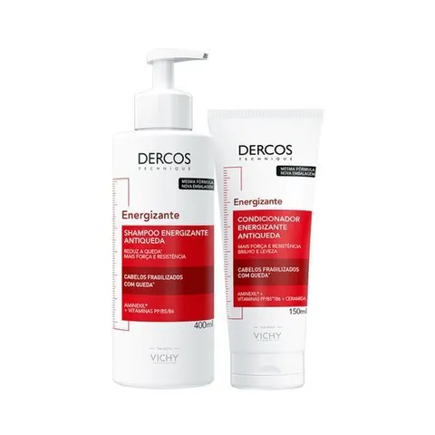 Vichy - Dầu Gội Vichy Ngăn Ngừa & Giảm Rụng Tóc 200ml Dercos Energising Shampoo Hairloss 200ml