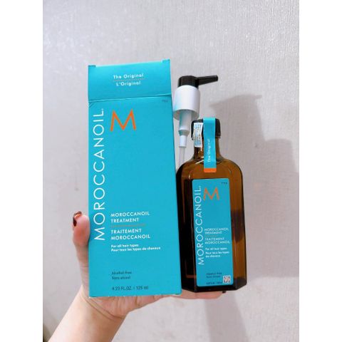 Tinh Dầu Moroccanoil Phục Hồi Tóc Hư Tổn 100ml - Dưỡng Ẩm & Làm Bóng Tóc Bằng Dầu Argan, Không Chứa Độc Tố, Hương Hổ Phách Ngọt Ngào