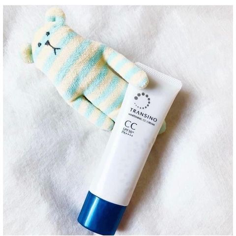 Kem trang điểm Transino Whitening CC Cream 30g - Dưỡng trắng, che khuyết điểm, chống nắng SPF50+ cho làn da mịn màng tự nhiên