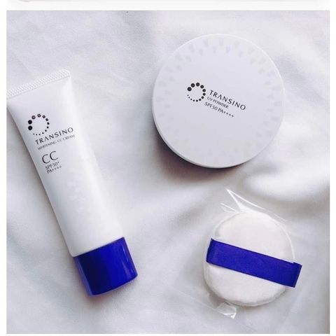 Kem trang điểm Transino Whitening CC Cream 30g - Dưỡng trắng, che khuyết điểm, chống nắng SPF50+ cho làn da mịn màng tự nhiên