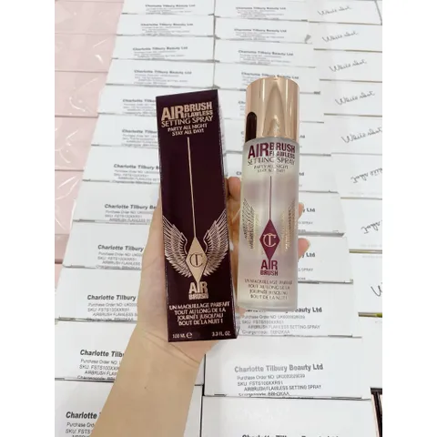 Xịt Khoáng Makeup Charlotte Tilbury Air Brush 100ml - Lớp Nền Hoàn Hảo, Đem Lại Sự Tươi Tắn Cho Làn Da